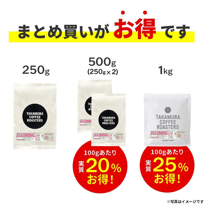 ● 【送料無料】浅煎り コロンビア フォレスト ドゥクアラ ゲイシャ Colombia FOREST Ducuara Geisha